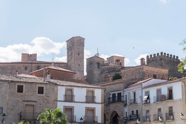 Vista da cidade de Trujillo, na província de Cáceres, Espanha
