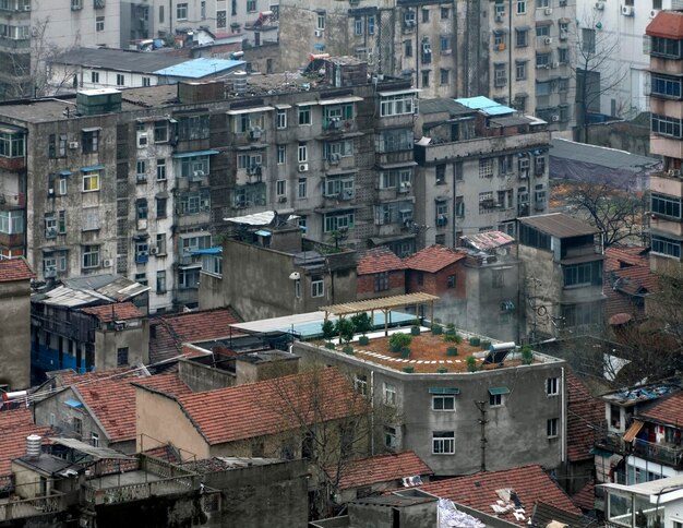 Vista da cidade de Wuhan