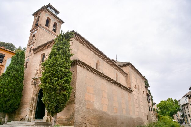 Vista da cidade histórica Granada Andalucia Espanha