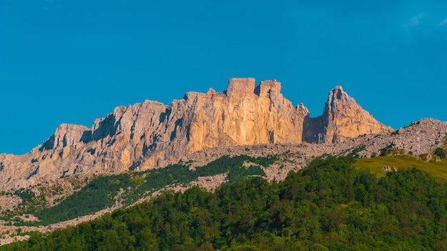 Foto vista da cordilheira kapaz