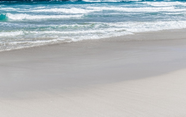 Vista da costa oceânica viagem perfeita e destino de férias