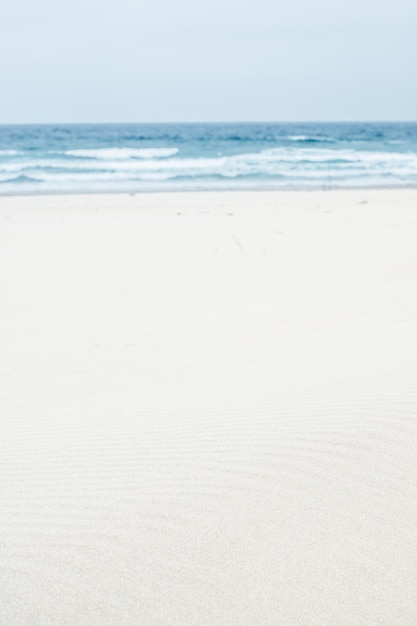 Foto vista da costa oceânica viagem perfeita e destino de férias