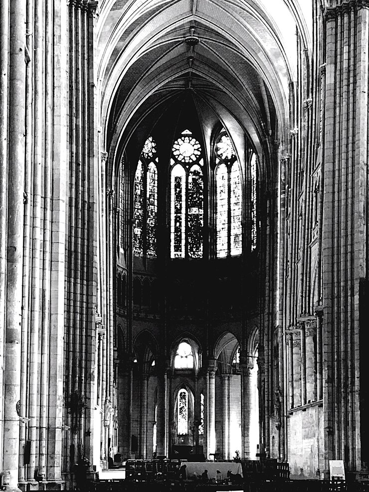 Foto vista da igreja