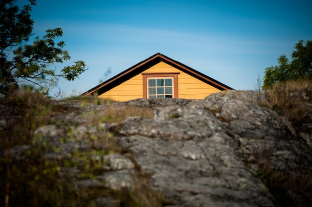 Vista da Ilha de Suomenlinna em Helsinque.