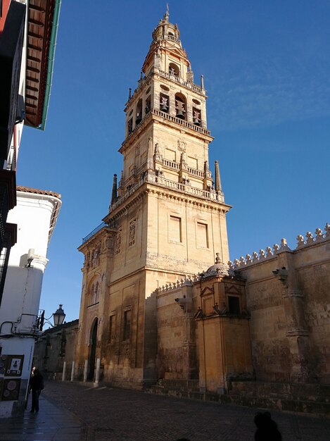 Vista da mesquita de córdoba.