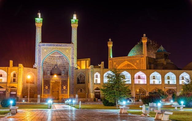 Vista da mesquita Shah (Imam) em Isfahan - Irã