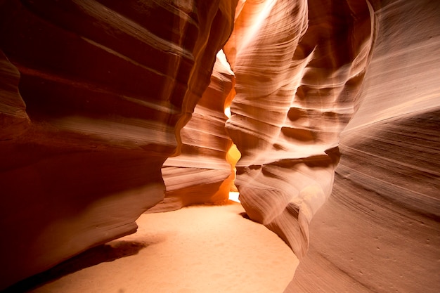 vista da página Lower Antelope Canyon Arizona Estados Unidos