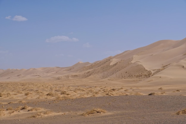 Vista da paisagem no deserto de Gobi Mongólia