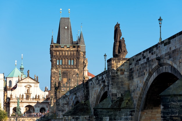 Vista da Ponte Carlos (Karluv Most), Praga, República Tcheca