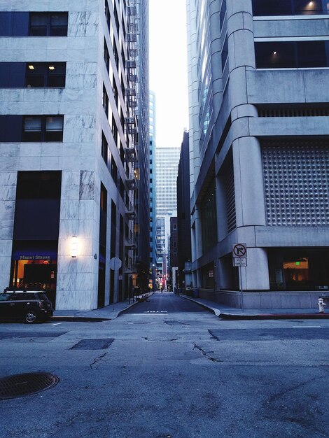 Vista da rua da cidade.