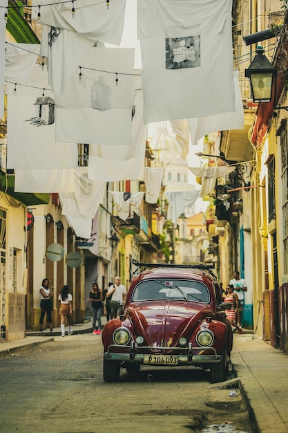 Foto vista da rua da cidade