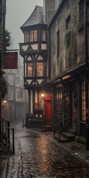 Vista da rua de Covent Garden