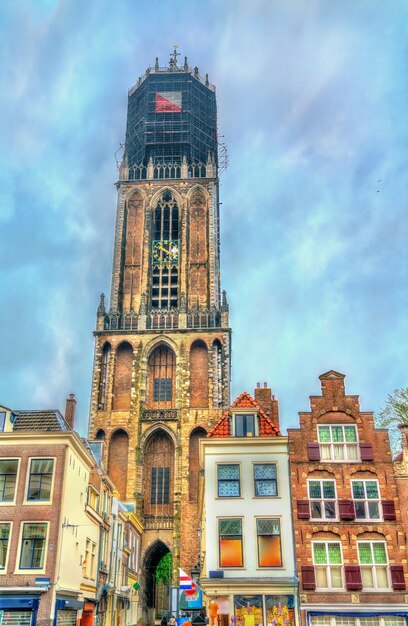 Vista da Torre Dom de Utrecht, Holanda