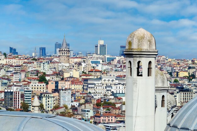 Vista da Torre Galata Istambul Turquia