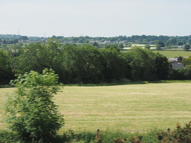 Vista da zona rural de Belfast