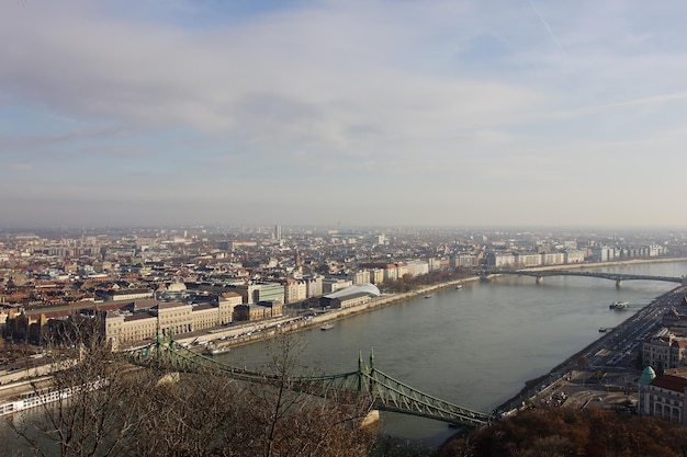 Vista del Danubio, Budaesht, Hungría