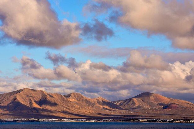 Vista das costas oceânicas