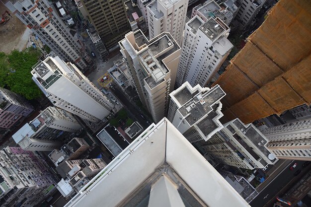 Vista de alto ângulo da cidade