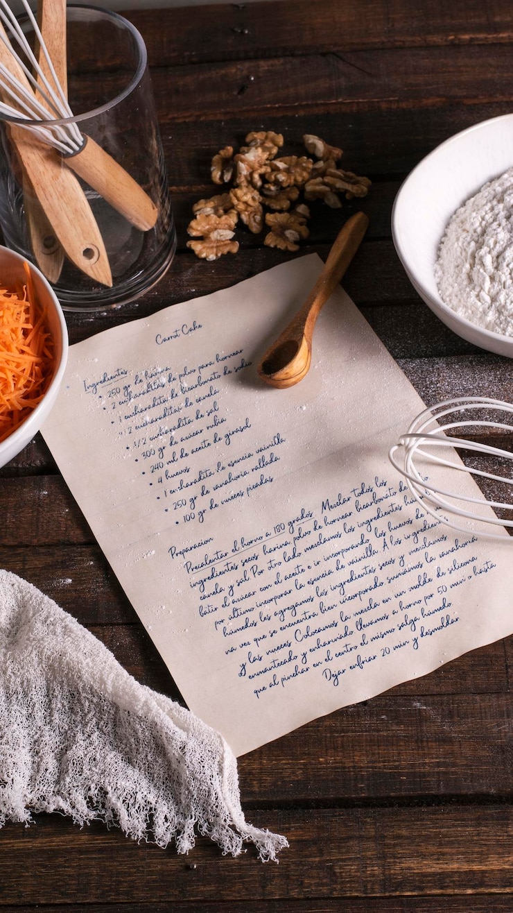 Foto vista de alto ângulo de alimentos na mesa