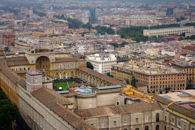 Vista de alto ângulo de Roma