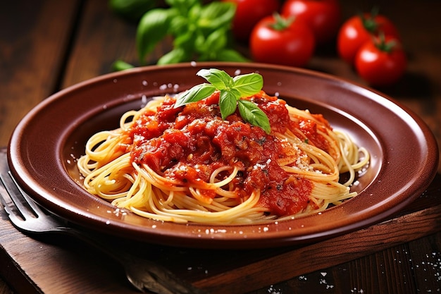 Vista de ângulo alto de deliciosa comida italiana fresca em toalha de mesa sobre mesa branca