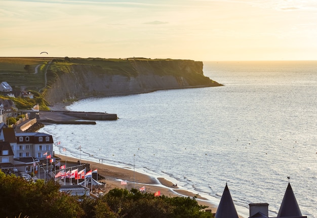 Vista de Arromanches-les-Bains.