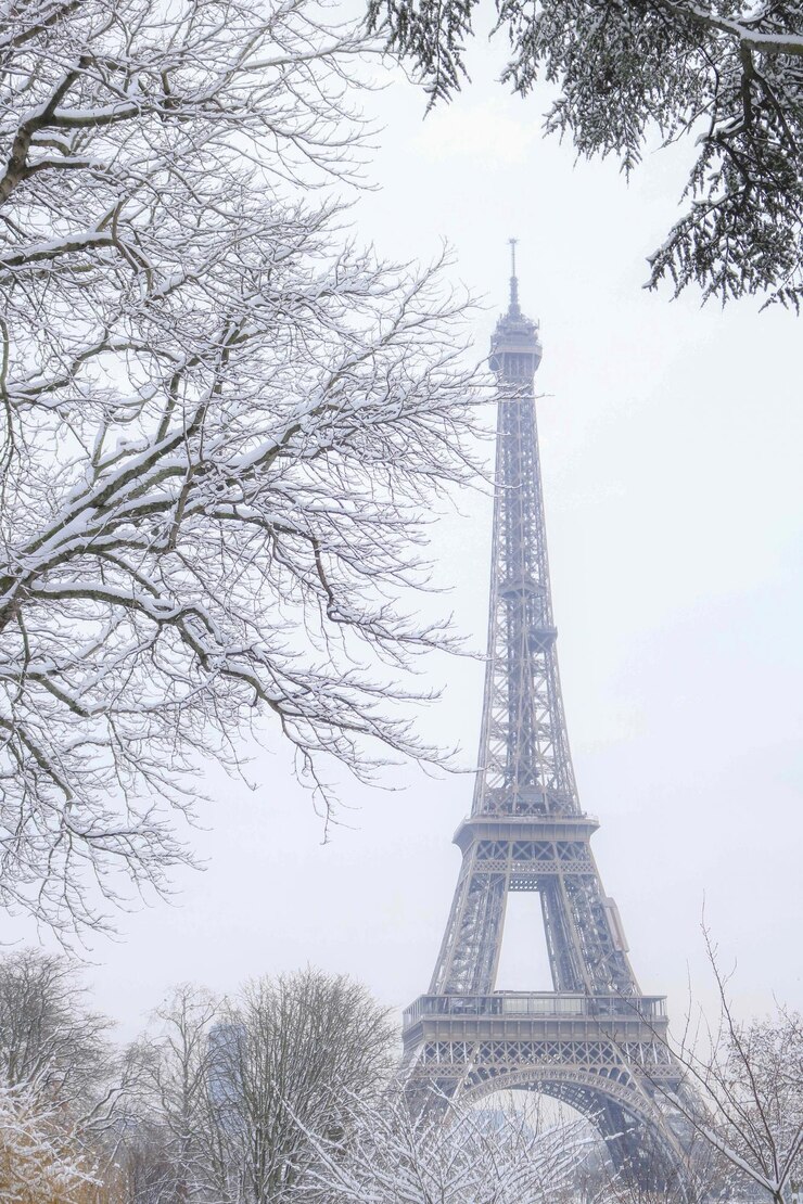 Foto vista de baixo ângulo da torre