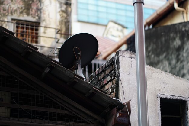 Foto vista de baixo ângulo do edifício