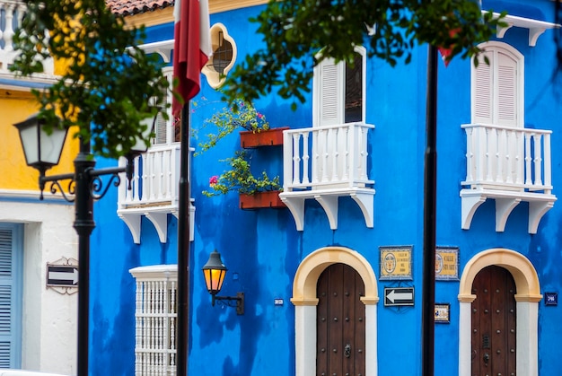 Foto vista de cartagena das índias colômbia