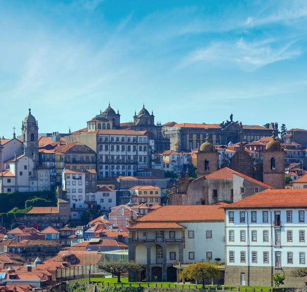 Vista de cima da cidade do Porto Portugal