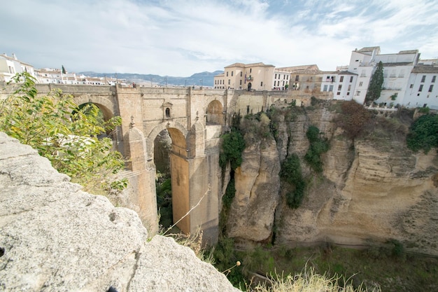 Vista de edifício histórico na cidade