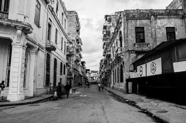 Foto vista de edifícios na cidade