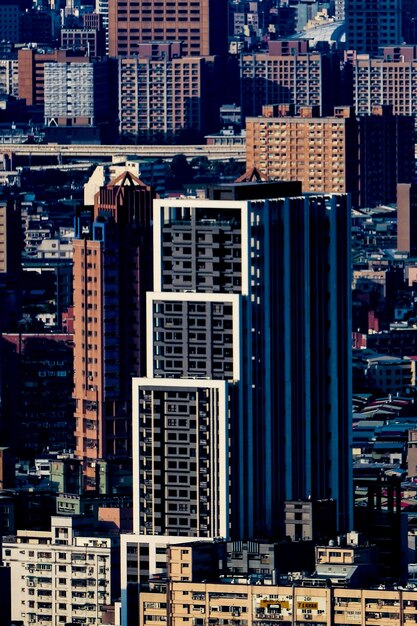 Foto vista de edifícios na cidade