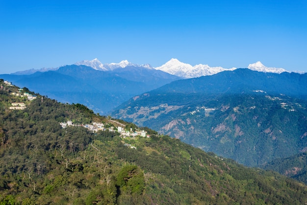 Vista de kangchenjunga, gangtok