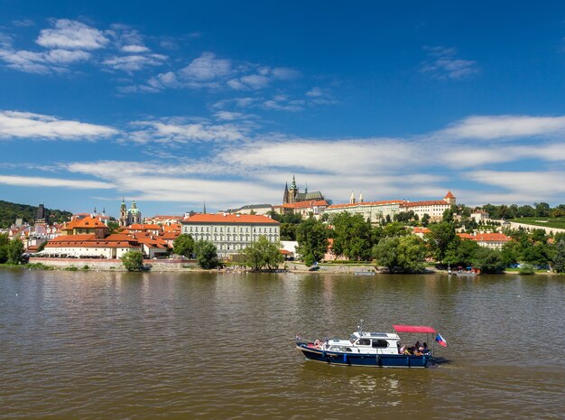 Vista de Mala Strana e Castelo de Praga