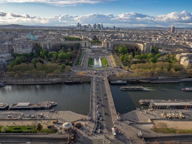 Vista de Paris da Torre Eiffel