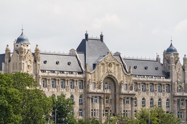 Vista de pontos de referência em Budapeste