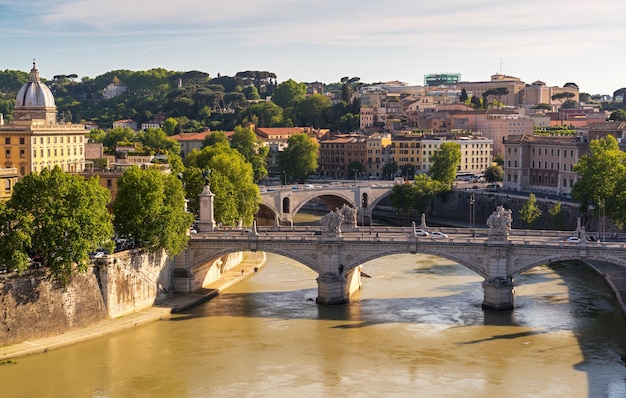 Vista de Roma Itália