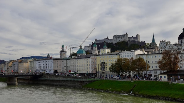 Vista de Salzburgo, Áustria