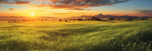 Vista de tirar o fôlego foto ilustração realista generativa ai