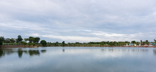 Vista, de, torre água