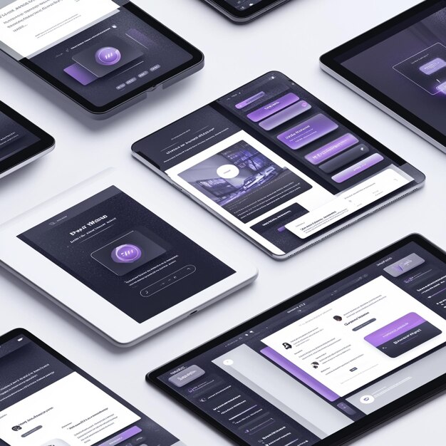 Una vista detallada de un diseño sensible de PWA que se adapta a diferentes tamaños y resoluciones de pantalla