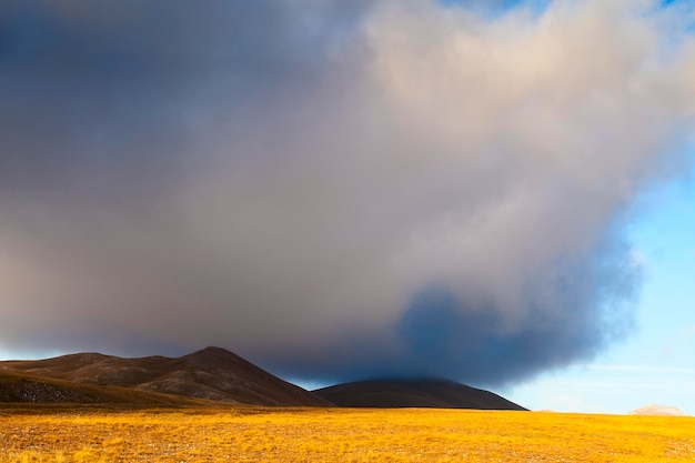 Vista do campo imperatore