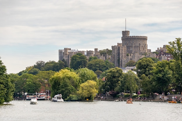 Vista do Castelo de Windsor em Windsor