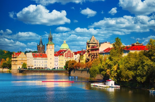 Vista do dia do Castelo de Praga