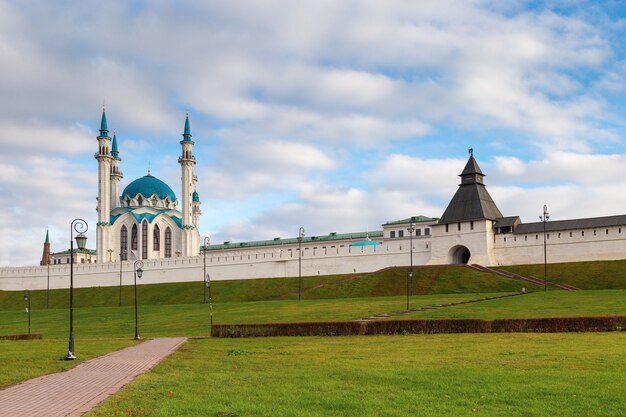 Vista do Kremlin de Kazan