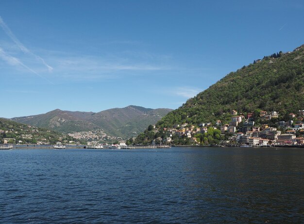 Vista do Lago Como