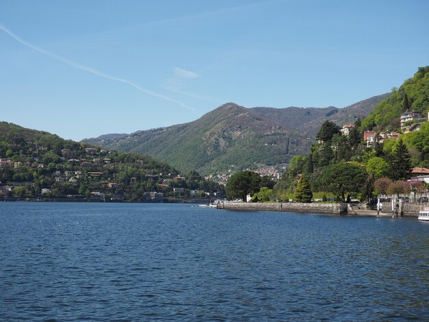 Vista do Lago de Como