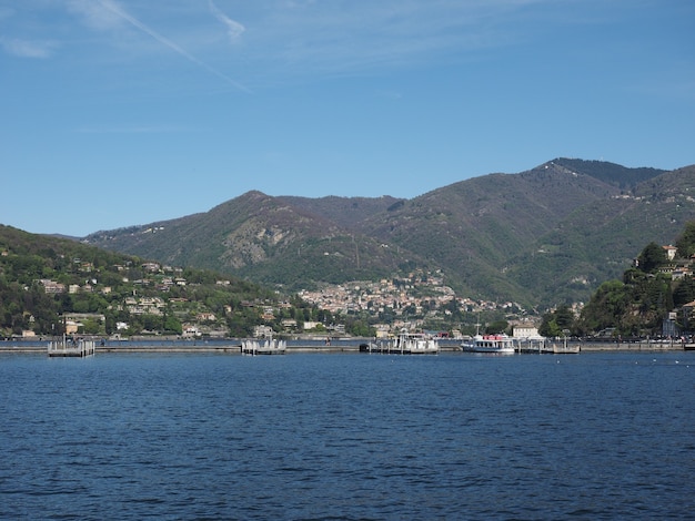 Vista do Lago de Como