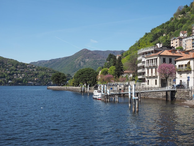 Vista do Lago de Como